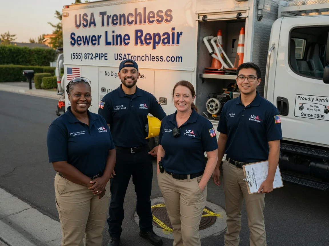 Sewer Line Repair company in Cedar Grove, NC